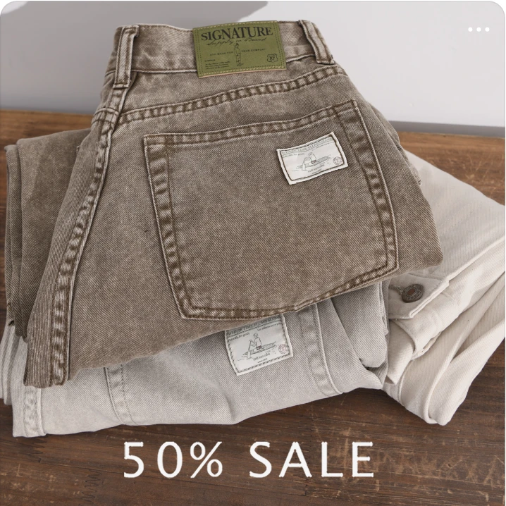 패션/스포츠 박스형 배너 광고 디자인 레퍼런스