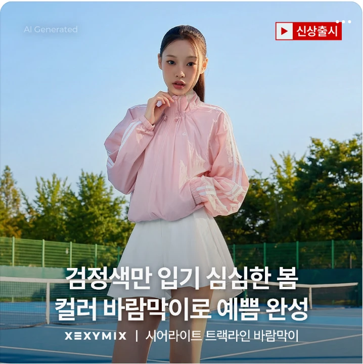 패션/스포츠 박스형 배너 광고 디자인 레퍼런스