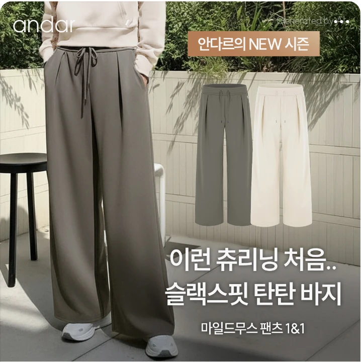 패션/스포츠 박스형 배너 광고 디자인 레퍼런스