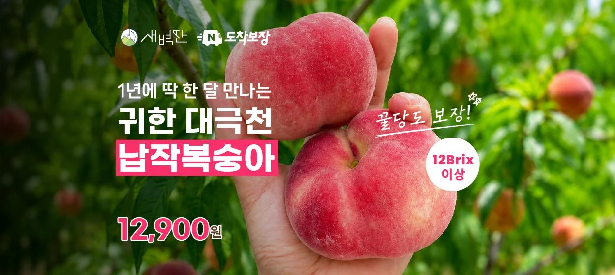 식품/제과 와이드형 배너