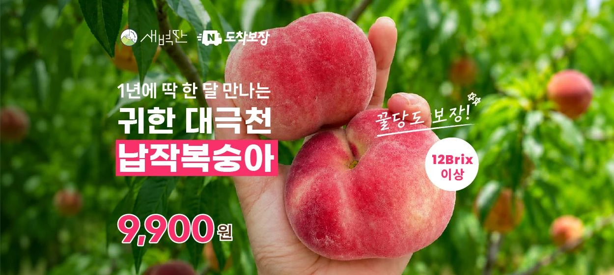 식품/제과 와이드형 배너